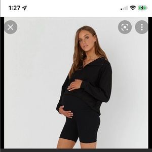 Legoe heritage maternity pullover
